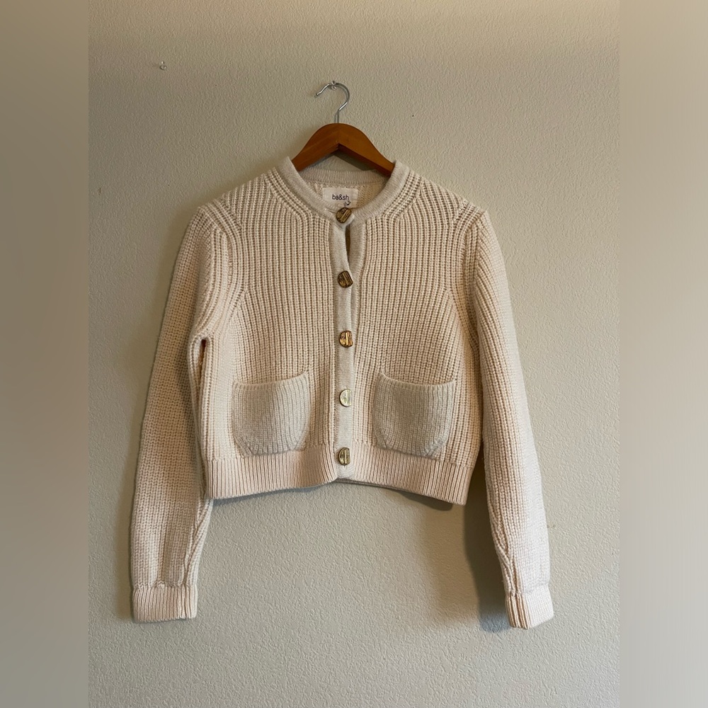 Ba&Sh Off white Cardigan